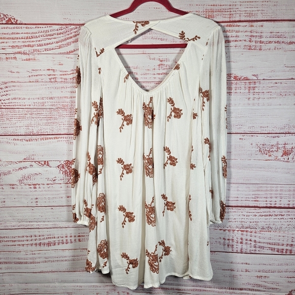 Free People Embroidered Austin Emma Tunic Dress - Picture 13 of 16